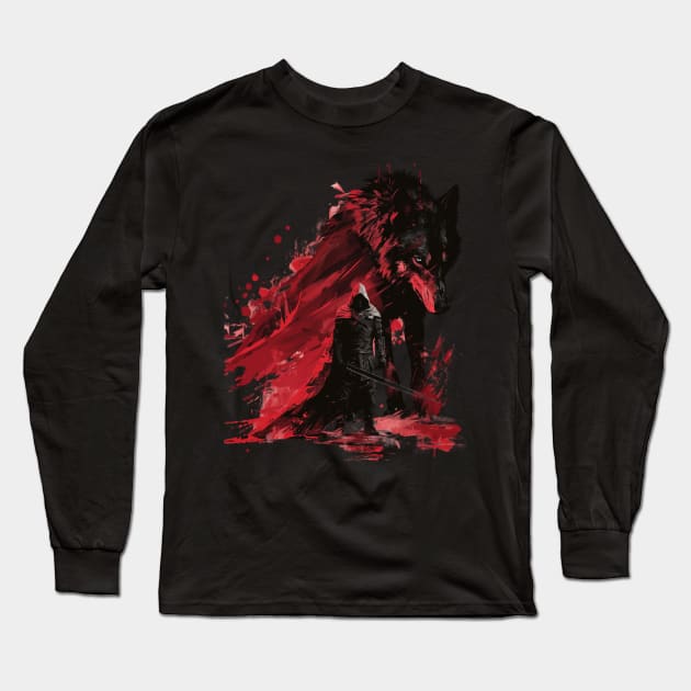 Dark Souls Haunting Halls Long Sleeve T-Shirt by Confused Reviews